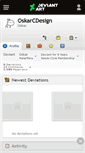 Mobile Screenshot of oskarcdesign.deviantart.com
