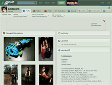 Tablet Screenshot of lmbarans.deviantart.com