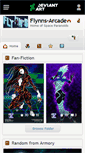Mobile Screenshot of flynns-arcade.deviantart.com