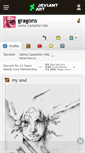 Mobile Screenshot of gragons.deviantart.com