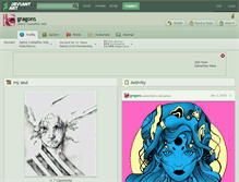 Tablet Screenshot of gragons.deviantart.com