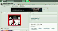 Desktop Screenshot of akatsukixsakura-club.deviantart.com