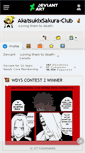 Mobile Screenshot of akatsukixsakura-club.deviantart.com