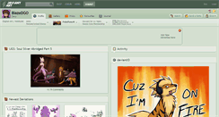 Desktop Screenshot of blazedgo.deviantart.com