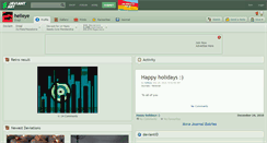 Desktop Screenshot of helleye.deviantart.com