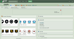 Desktop Screenshot of iconsetc.deviantart.com