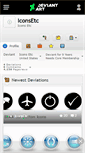 Mobile Screenshot of iconsetc.deviantart.com