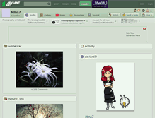 Tablet Screenshot of mina7.deviantart.com