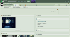 Desktop Screenshot of missmorphine666.deviantart.com