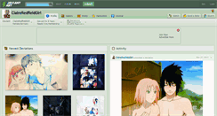 Desktop Screenshot of claireredfieldgirl.deviantart.com