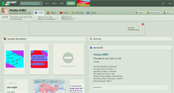 Desktop Screenshot of hinata-anbu.deviantart.com