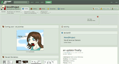 Desktop Screenshot of nmwdproject.deviantart.com