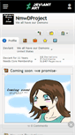 Mobile Screenshot of nmwdproject.deviantart.com