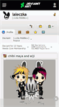 Mobile Screenshot of laleczka.deviantart.com