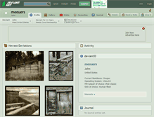 Tablet Screenshot of moouers.deviantart.com