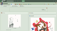 Desktop Screenshot of nyxnosora.deviantart.com