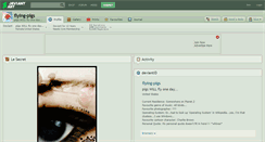 Desktop Screenshot of flying-pigs.deviantart.com