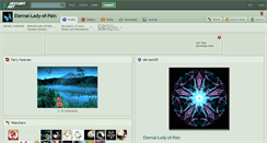 Desktop Screenshot of eternal-lady-of-pain.deviantart.com