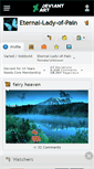 Mobile Screenshot of eternal-lady-of-pain.deviantart.com