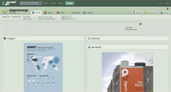 Desktop Screenshot of djagentorange.deviantart.com