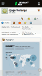 Mobile Screenshot of djagentorange.deviantart.com