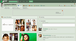 Desktop Screenshot of camiaquino-editions.deviantart.com
