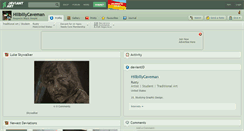 Desktop Screenshot of hillbillycaveman.deviantart.com