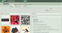 Desktop Screenshot of baobaobags.deviantart.com