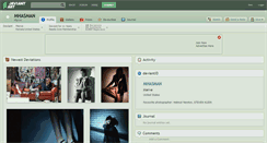 Desktop Screenshot of mhasman.deviantart.com