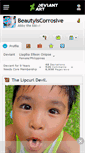 Mobile Screenshot of beautyiscorrosive.deviantart.com
