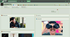 Desktop Screenshot of lucklessprince.deviantart.com