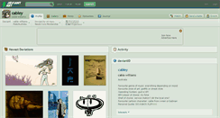 Desktop Screenshot of cabley.deviantart.com