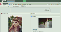 Desktop Screenshot of mahoro08.deviantart.com