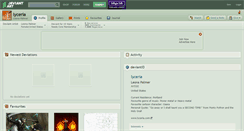 Desktop Screenshot of lyceria.deviantart.com