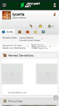 Mobile Screenshot of lyceria.deviantart.com