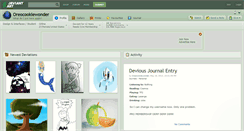 Desktop Screenshot of oreocookiewonder.deviantart.com