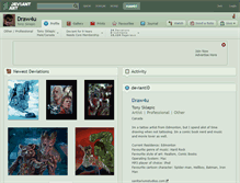 Tablet Screenshot of draw4u.deviantart.com