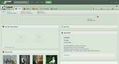 Desktop Screenshot of lequal.deviantart.com