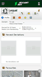 Mobile Screenshot of lequal.deviantart.com