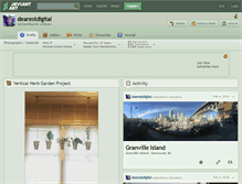 Tablet Screenshot of dearestdigital.deviantart.com