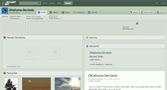 Desktop Screenshot of oklahoma-deviants.deviantart.com