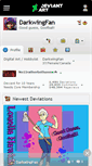 Mobile Screenshot of darkwingfan.deviantart.com