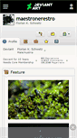 Mobile Screenshot of maestronerestro.deviantart.com