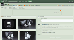 Desktop Screenshot of datsiktb.deviantart.com
