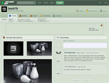 Tablet Screenshot of datsiktb.deviantart.com