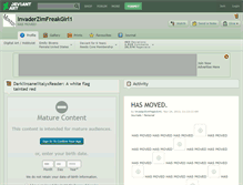 Tablet Screenshot of invaderzimfreakgirl1.deviantart.com