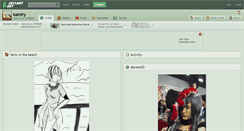 Desktop Screenshot of kamiry.deviantart.com