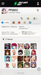 Mobile Screenshot of ff00cc.deviantart.com