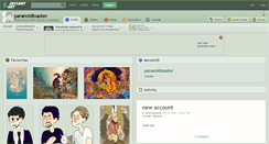 Desktop Screenshot of paranoidtoaster.deviantart.com