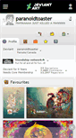 Mobile Screenshot of paranoidtoaster.deviantart.com